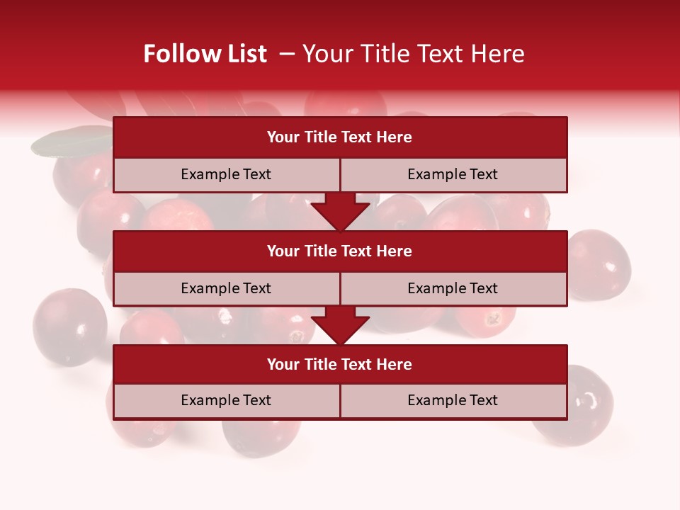 Frisch Obst Isoliert PowerPoint Template