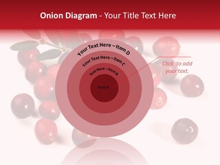 Frisch Obst Isoliert PowerPoint Template