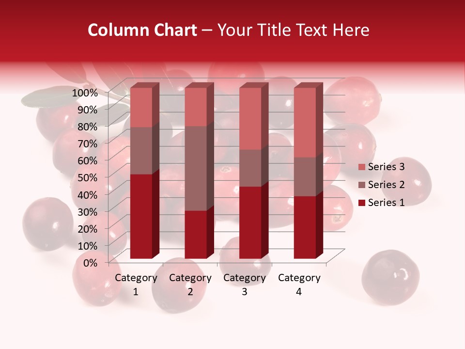 Frisch Obst Isoliert PowerPoint Template