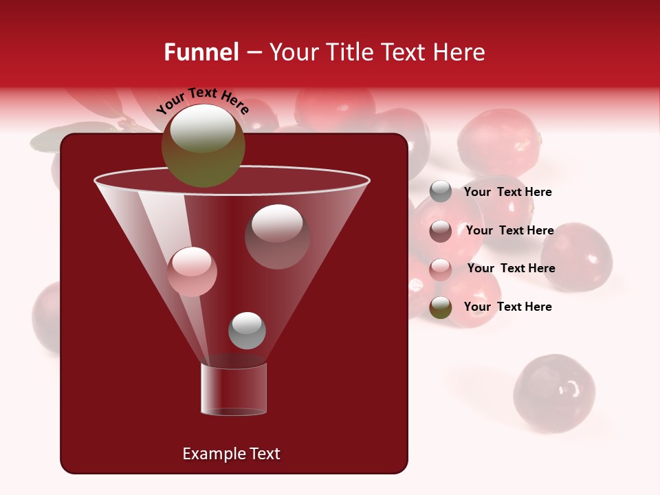 Frisch Obst Isoliert PowerPoint Template