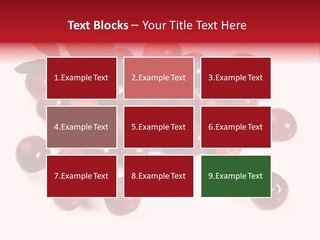 Frisch Obst Isoliert PowerPoint Template