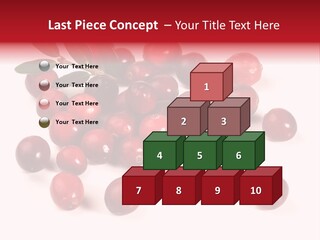 Frisch Obst Isoliert PowerPoint Template