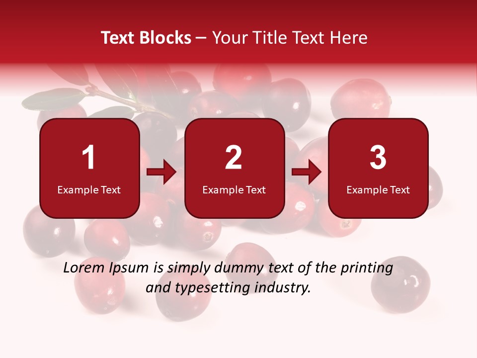 Frisch Obst Isoliert PowerPoint Template