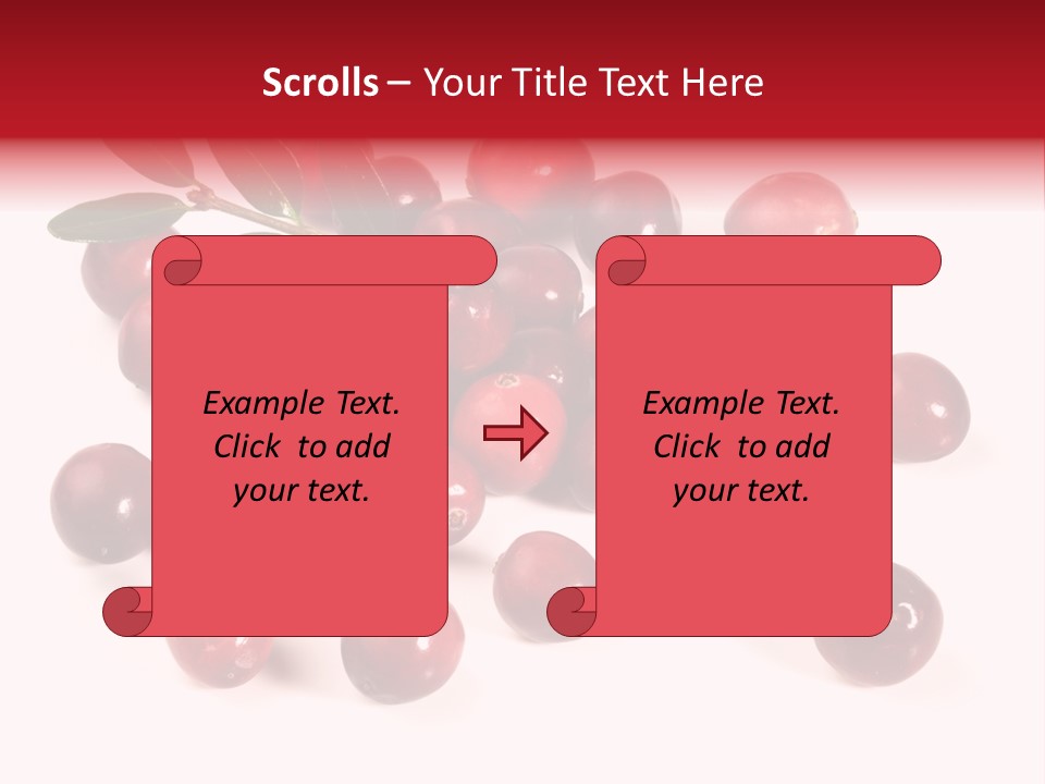 Frisch Obst Isoliert PowerPoint Template