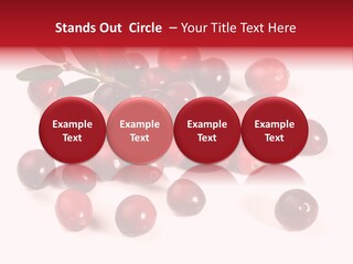 Frisch Obst Isoliert PowerPoint Template