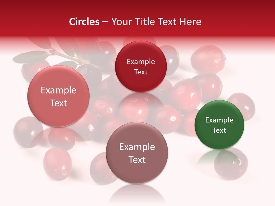 Frisch Obst Isoliert PowerPoint Template