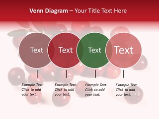 Frisch Obst Isoliert PowerPoint Template