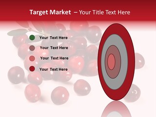 Frisch Obst Isoliert PowerPoint Template