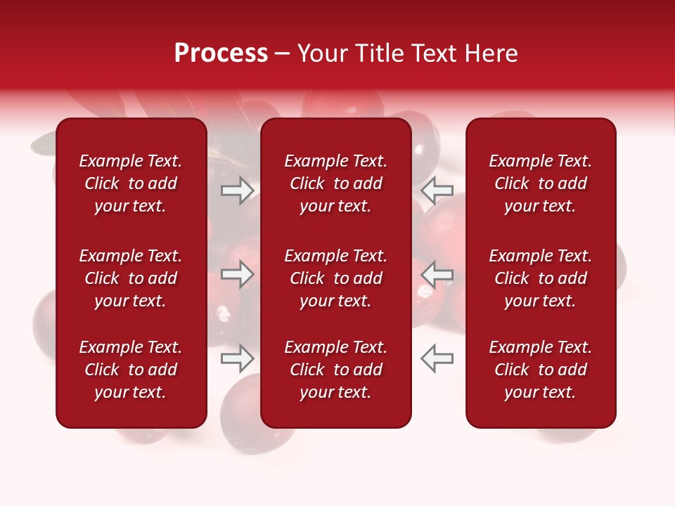 Frisch Obst Isoliert PowerPoint Template