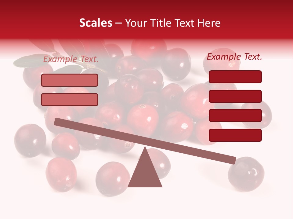 Frisch Obst Isoliert PowerPoint Template