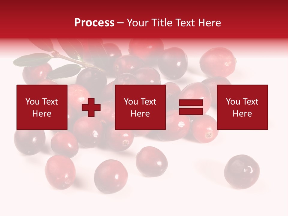 Frisch Obst Isoliert PowerPoint Template