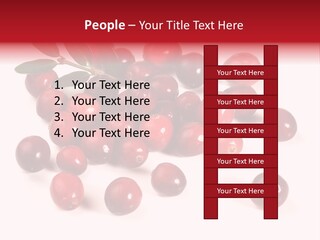 Frisch Obst Isoliert PowerPoint Template