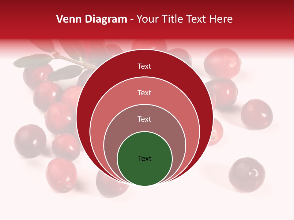 Frisch Obst Isoliert PowerPoint Template