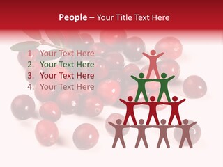 Frisch Obst Isoliert PowerPoint Template