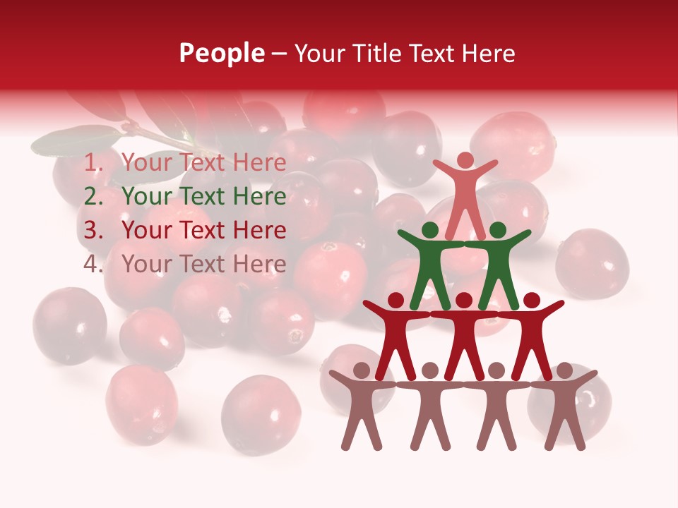 Frisch Obst Isoliert PowerPoint Template