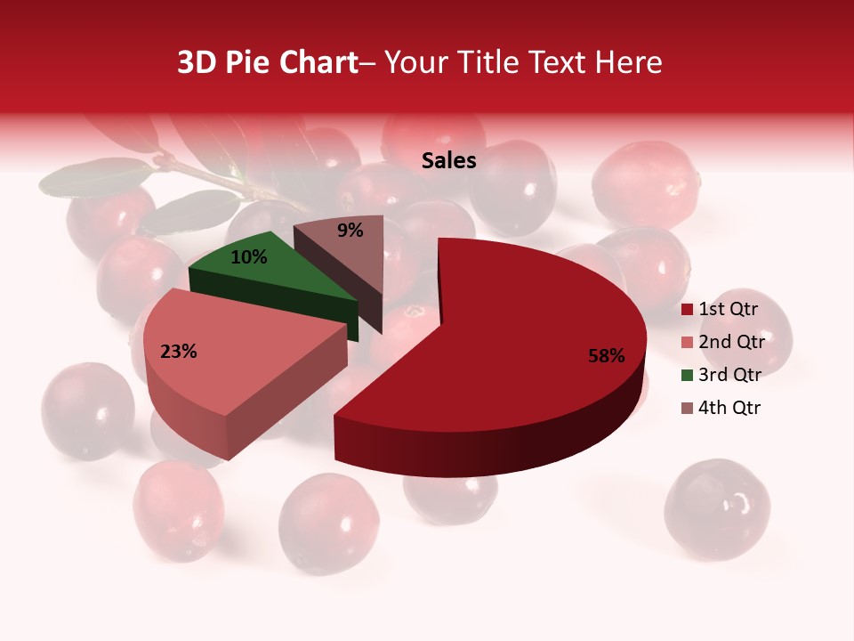 Frisch Obst Isoliert PowerPoint Template