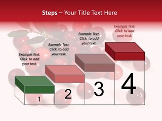 Frisch Obst Isoliert PowerPoint Template