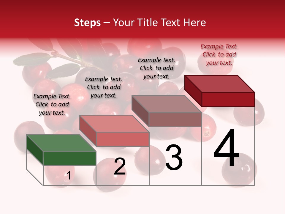 Frisch Obst Isoliert PowerPoint Template