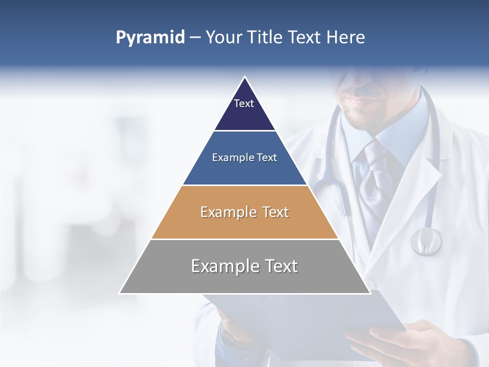 Serious Doctor Records PowerPoint Template