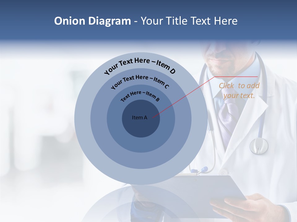 Serious Doctor Records PowerPoint Template