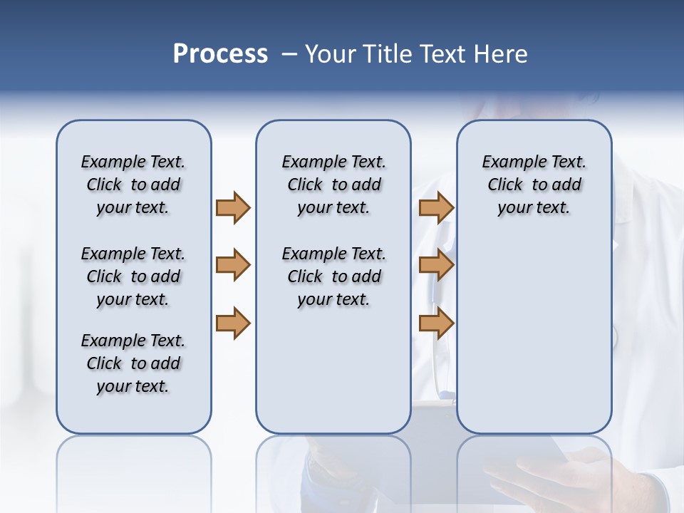 Serious Doctor Records PowerPoint Template