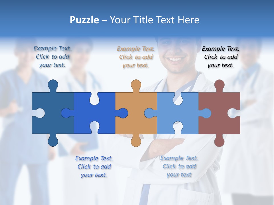 Smile Health Stethoscope PowerPoint Template