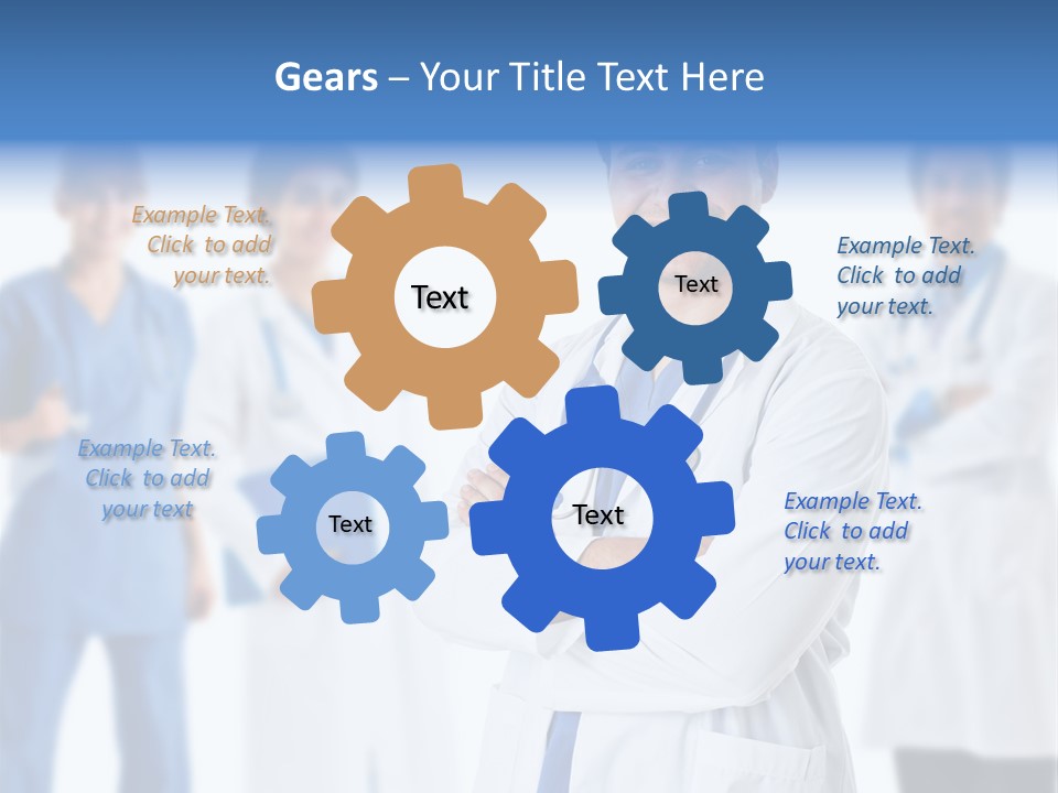 Smile Health Stethoscope PowerPoint Template