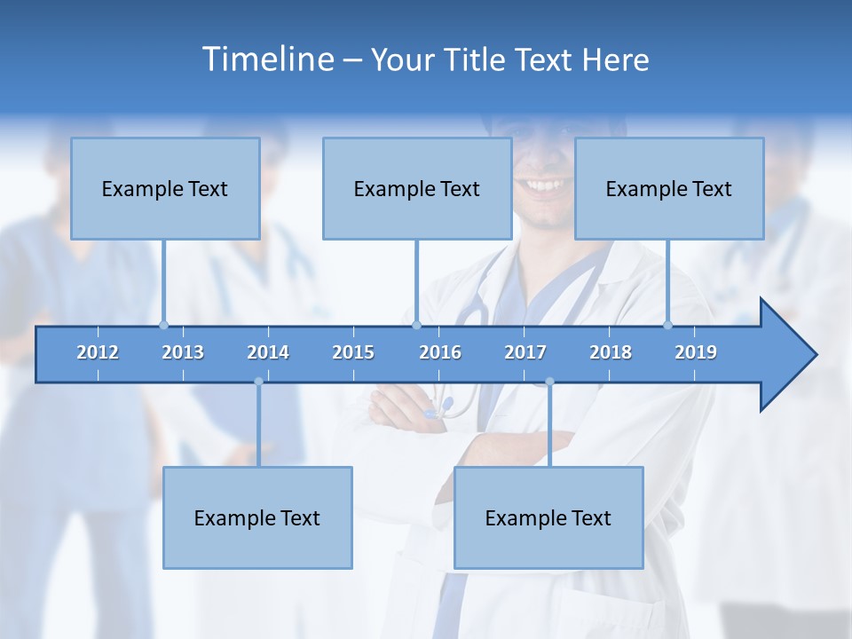 Smile Health Stethoscope PowerPoint Template