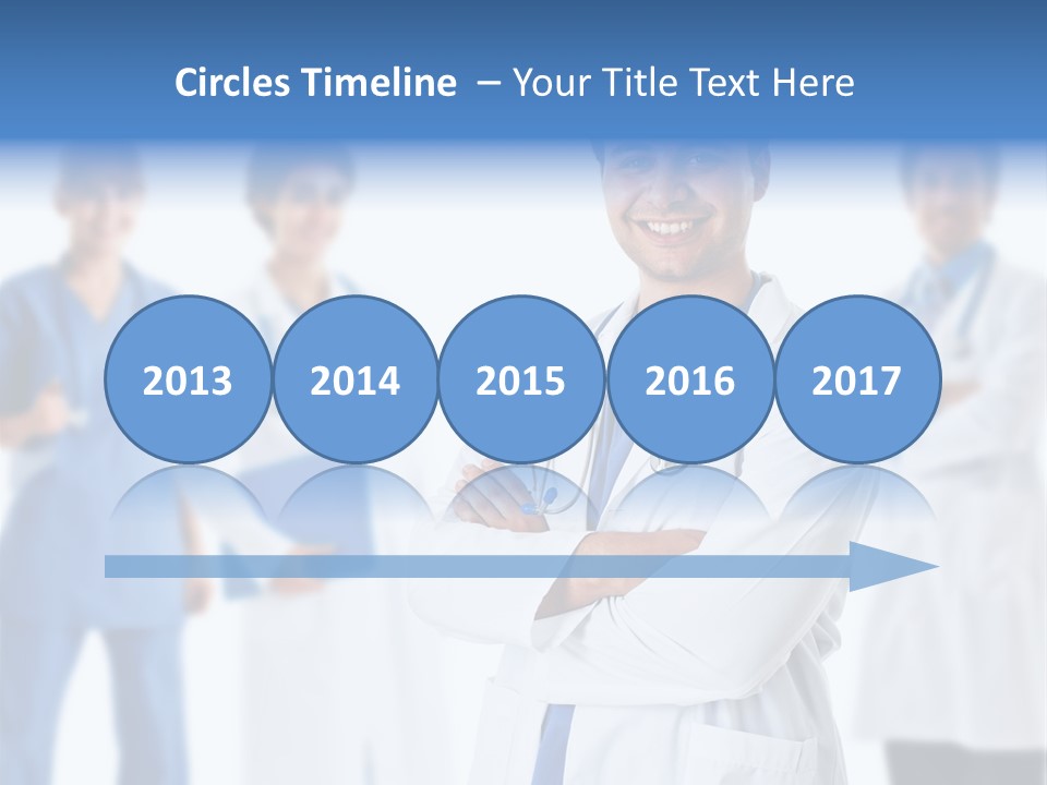 Smile Health Stethoscope PowerPoint Template