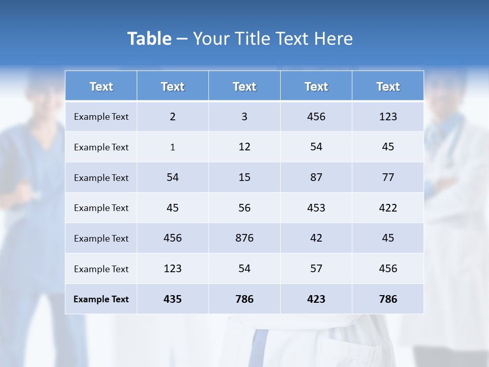 Smile Health Stethoscope PowerPoint Template