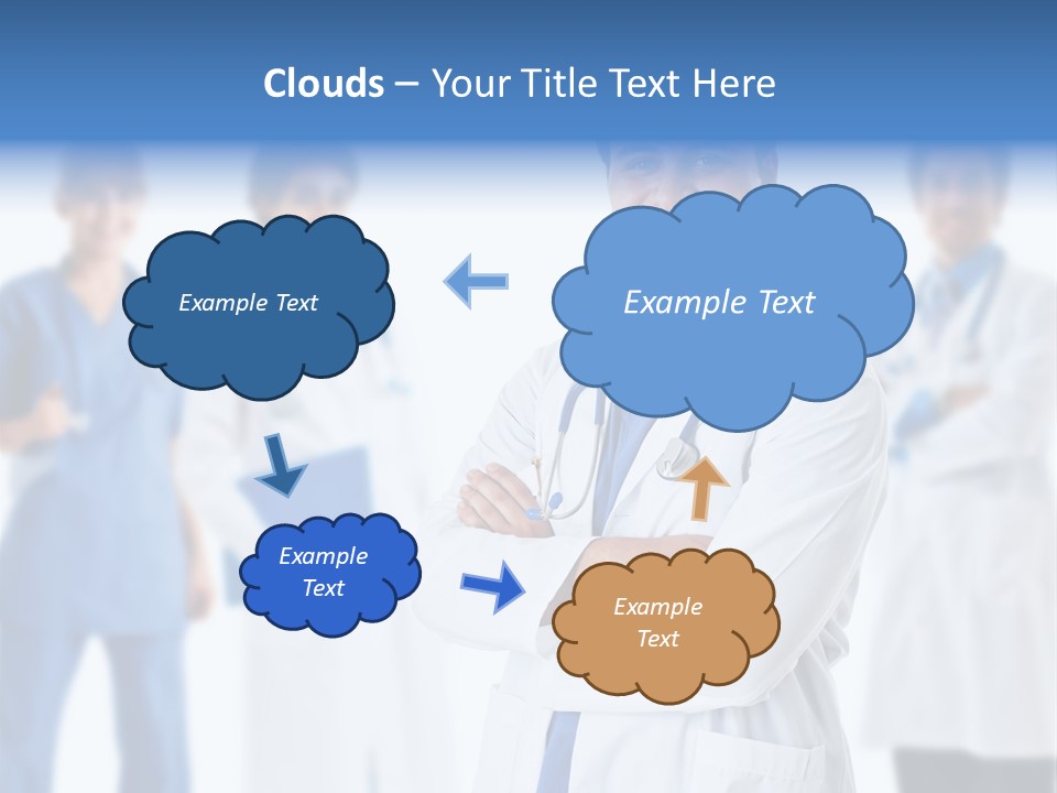 Smile Health Stethoscope PowerPoint Template
