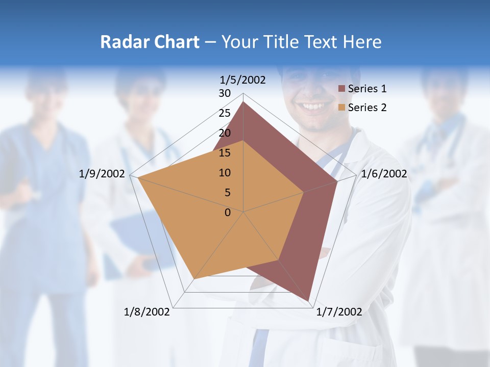 Smile Health Stethoscope PowerPoint Template