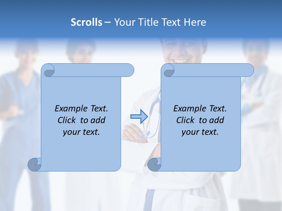 Smile Health Stethoscope PowerPoint Template