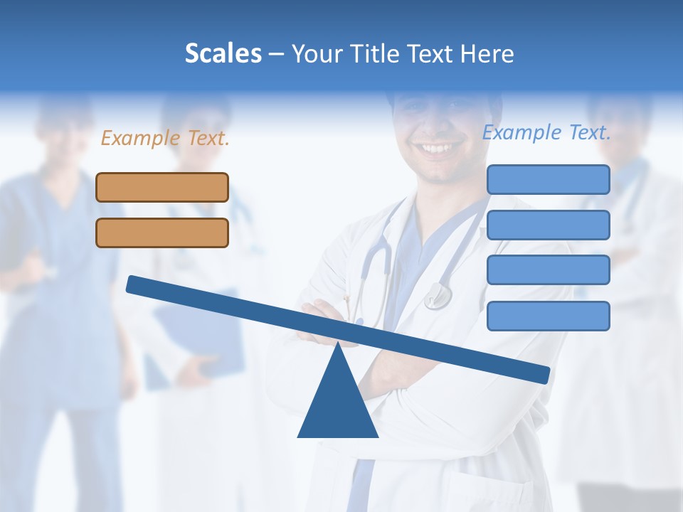Smile Health Stethoscope PowerPoint Template