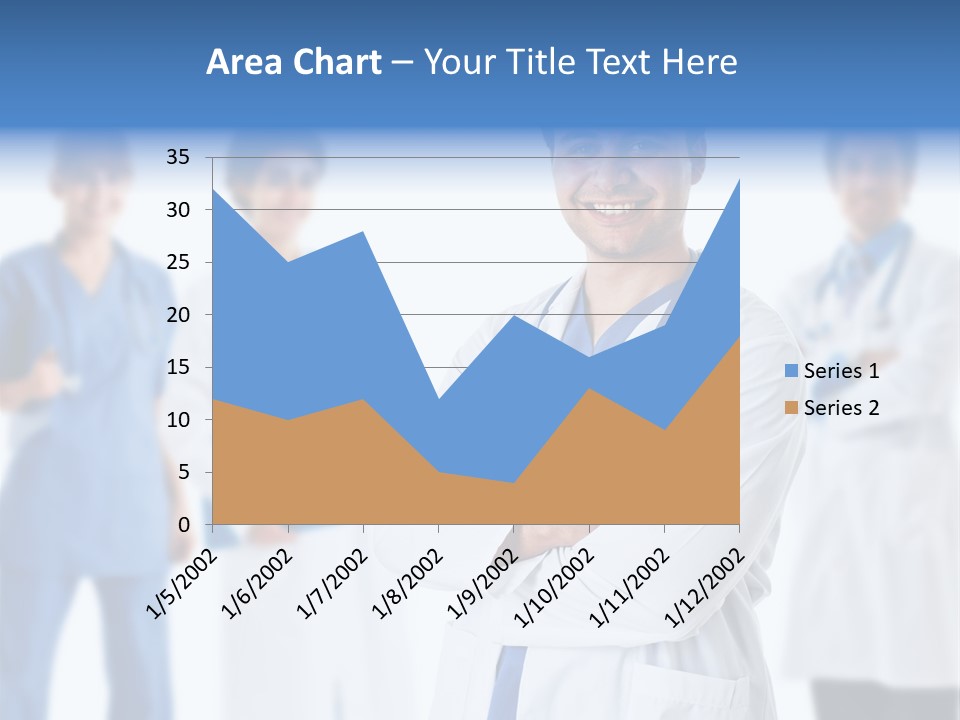Smile Health Stethoscope PowerPoint Template
