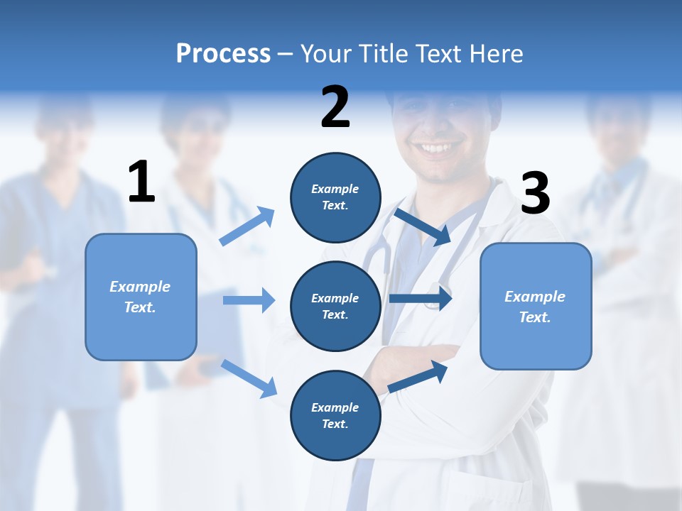 Smile Health Stethoscope PowerPoint Template