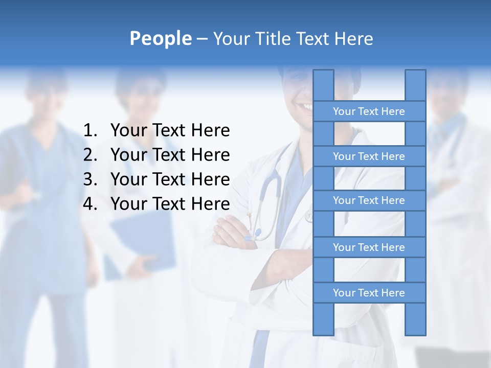 Smile Health Stethoscope PowerPoint Template