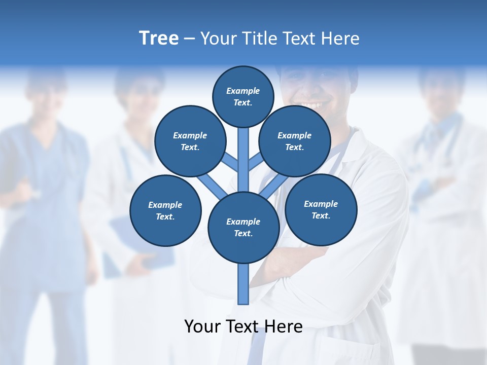 Smile Health Stethoscope PowerPoint Template