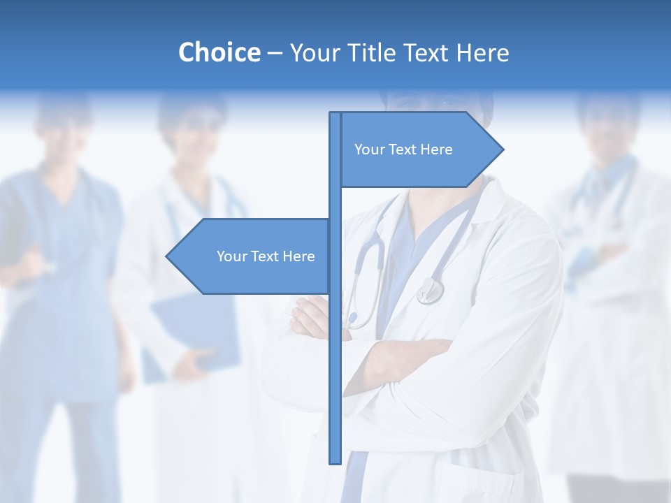 Smile Health Stethoscope PowerPoint Template