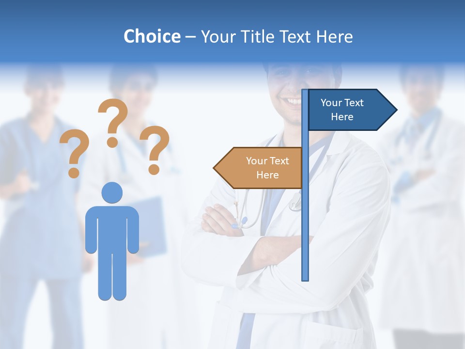 Smile Health Stethoscope PowerPoint Template