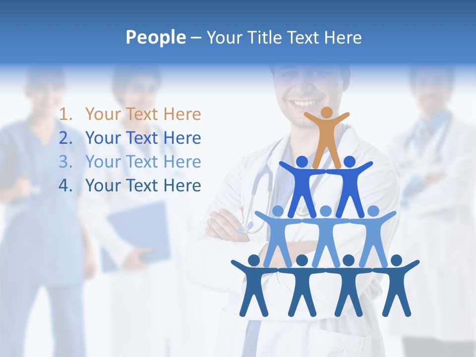 Smile Health Stethoscope PowerPoint Template