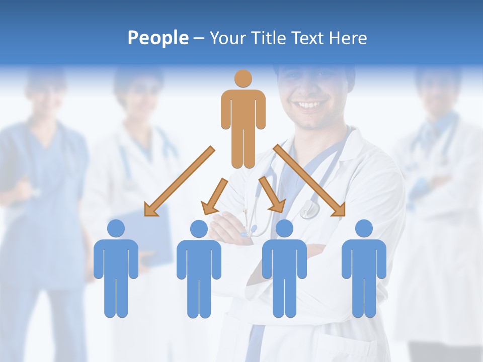 Smile Health Stethoscope PowerPoint Template