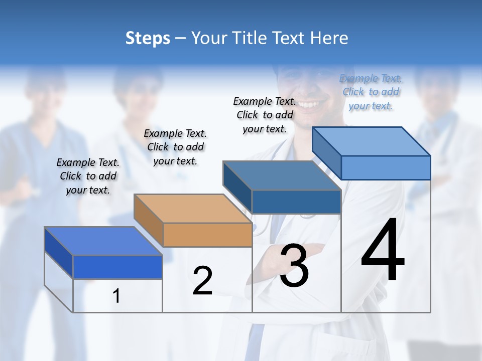 Smile Health Stethoscope PowerPoint Template
