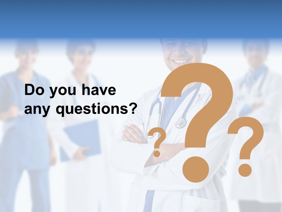 Smile Health Stethoscope PowerPoint Template