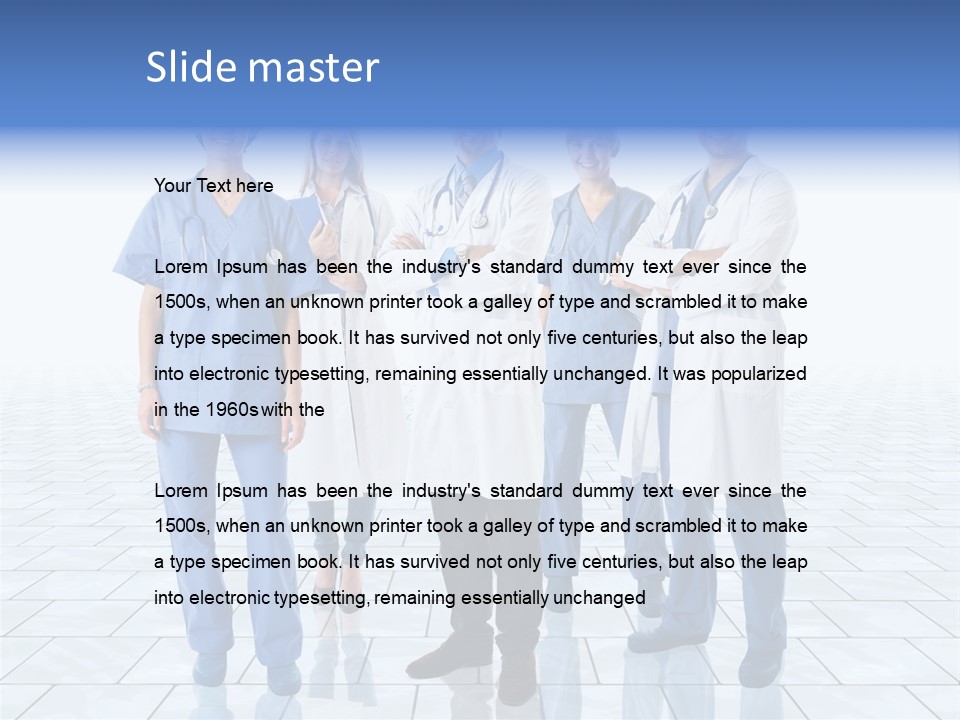 Positive Woman Happy PowerPoint Template