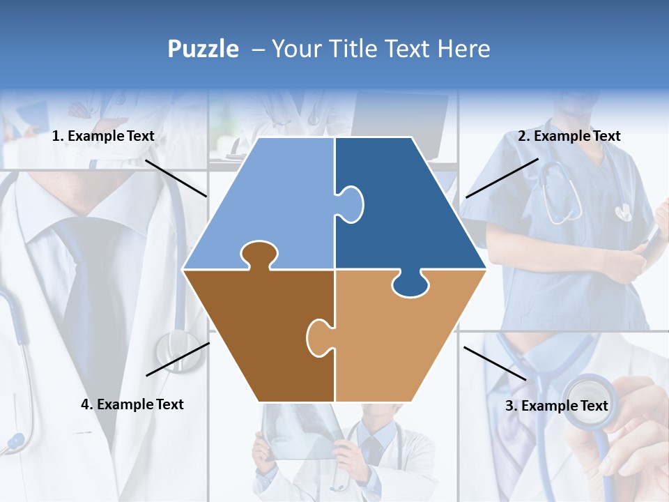 Medical Collection Composition PowerPoint Template