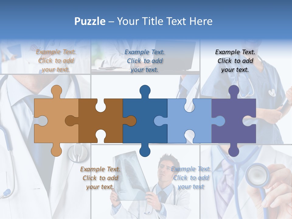 Medical Collection Composition PowerPoint Template