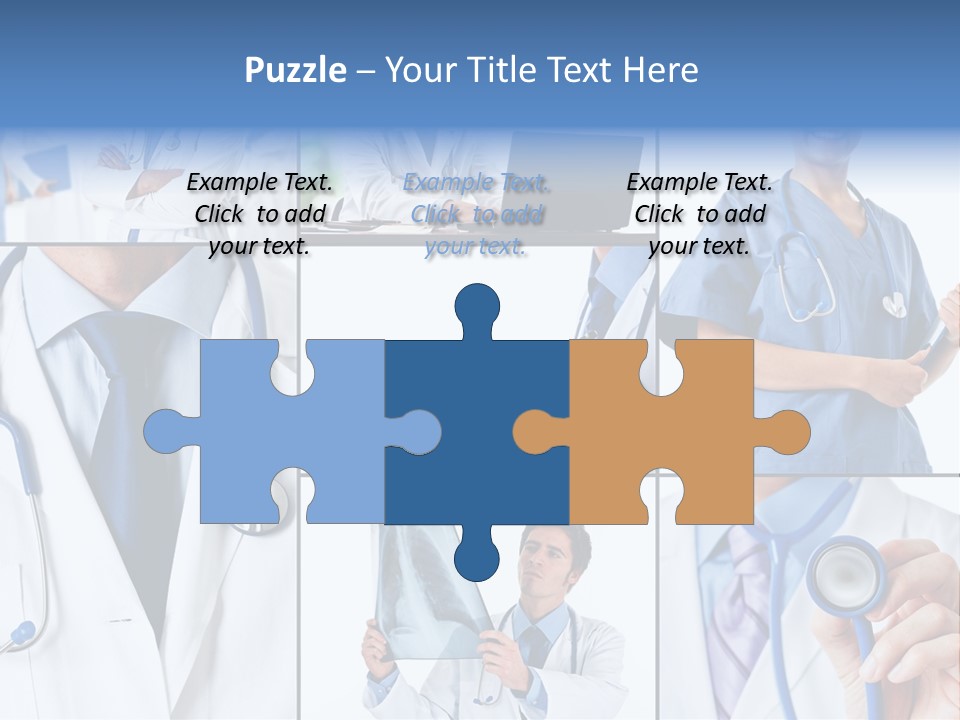 Medical Collection Composition PowerPoint Template