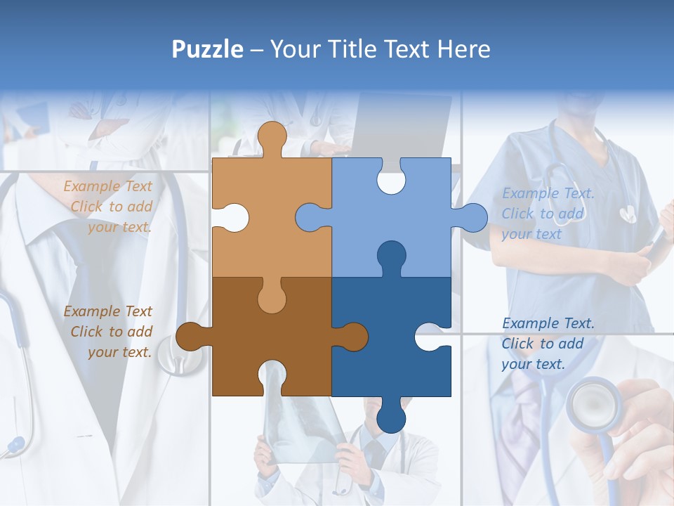 Medical Collection Composition PowerPoint Template