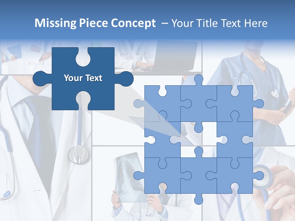 Medical Collection Composition PowerPoint Template